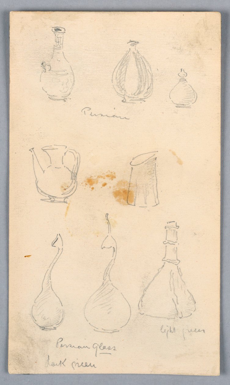 Keramikk og glass av Arnold William Brunner