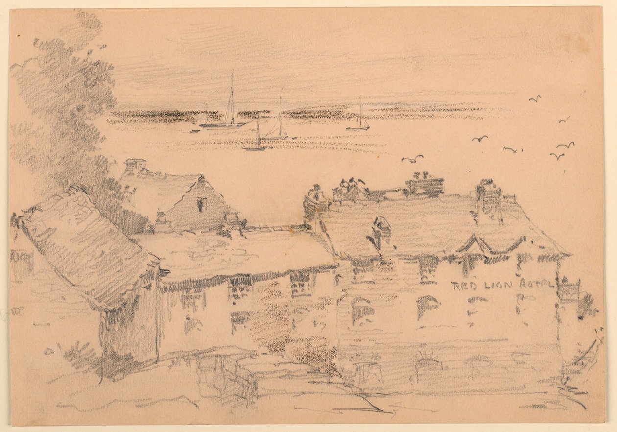 Red Lion Hotel av Arnold William Brunner