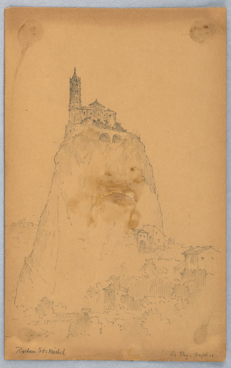 Rocher St. Michel, Le Puy av Arnold William Brunner