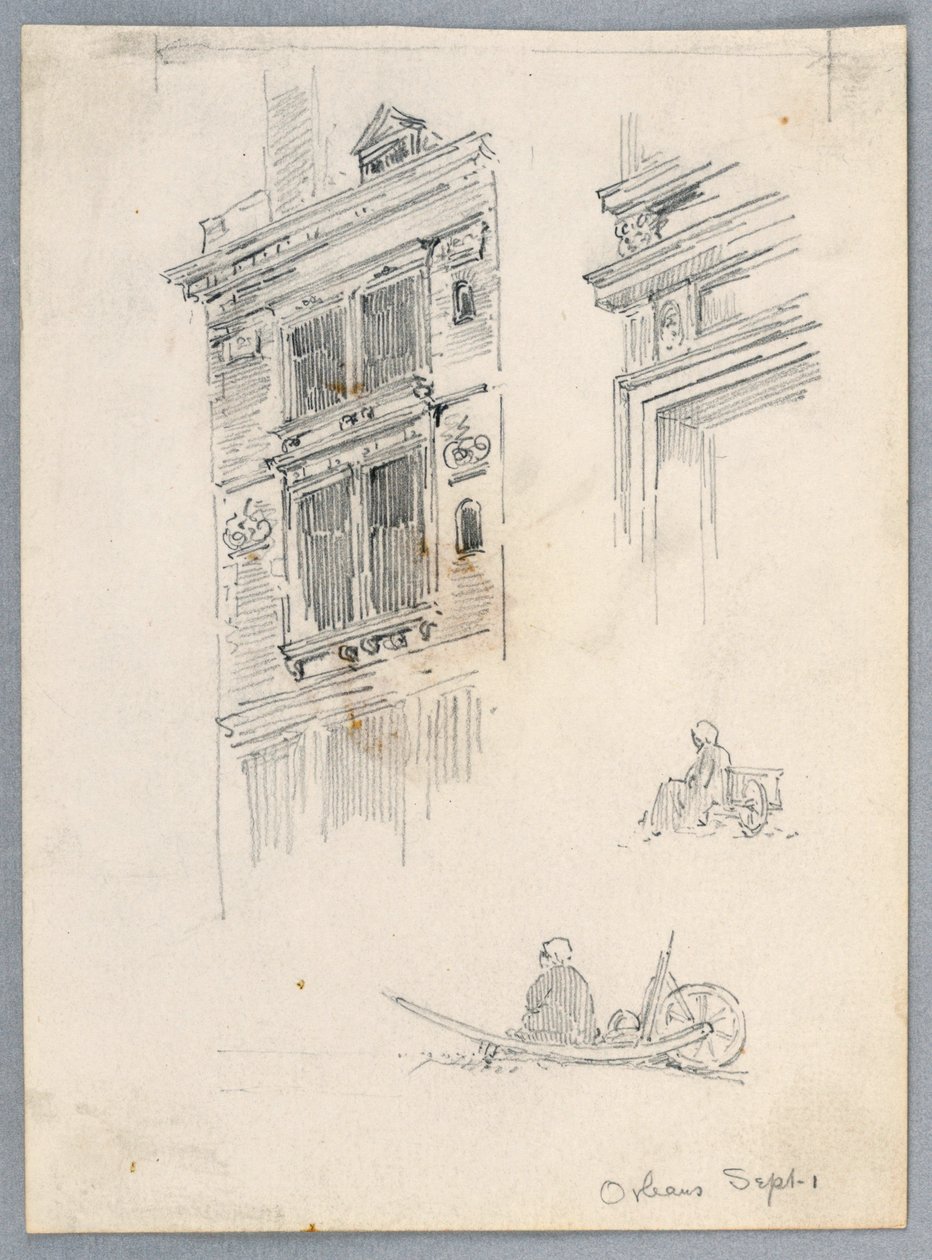Skisser av Orléans av Arnold William Brunner