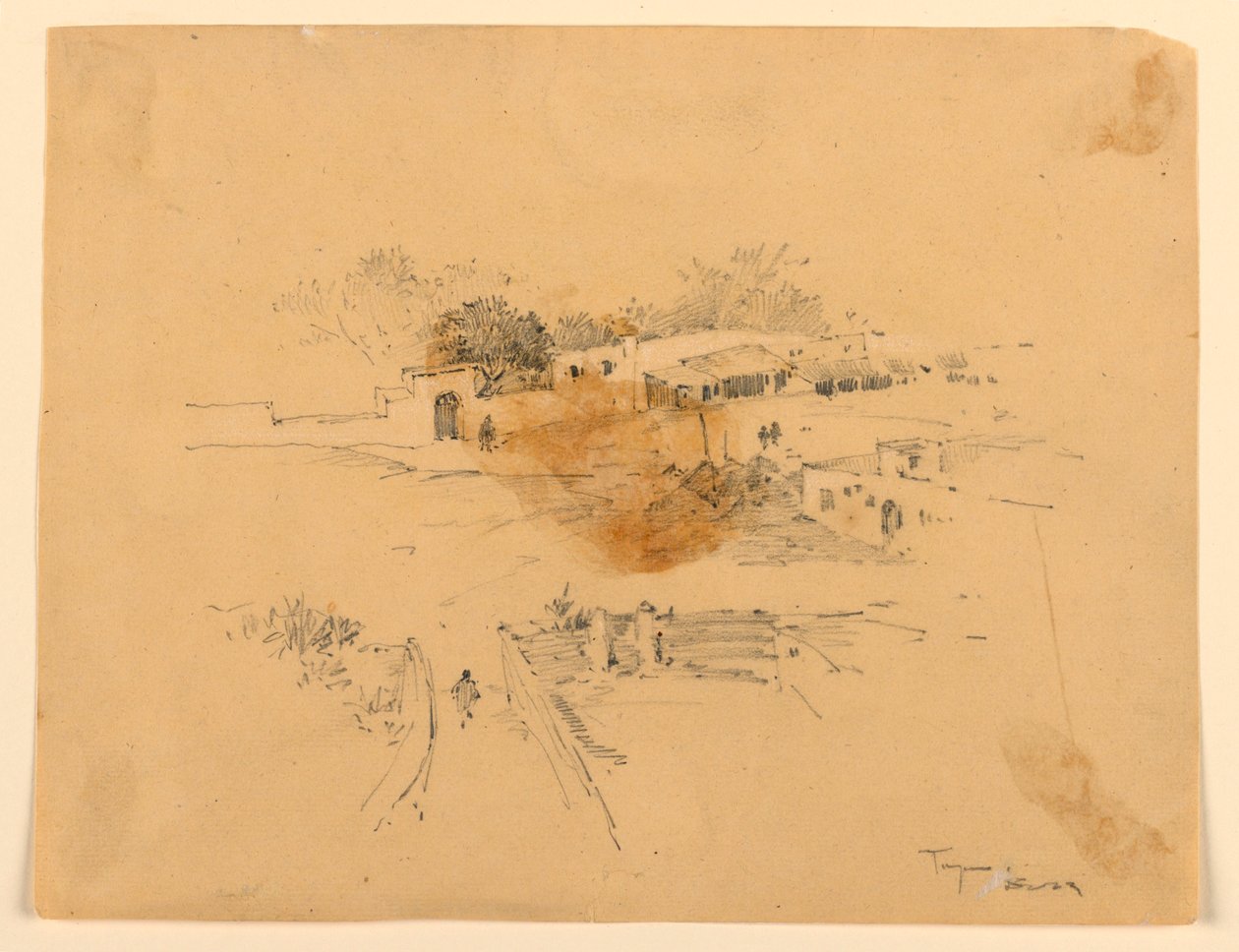 Square i Tanger av Arnold William Brunner