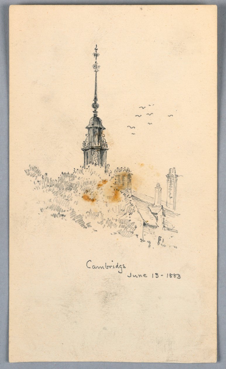 Steeple i Cambridge av Arnold William Brunner