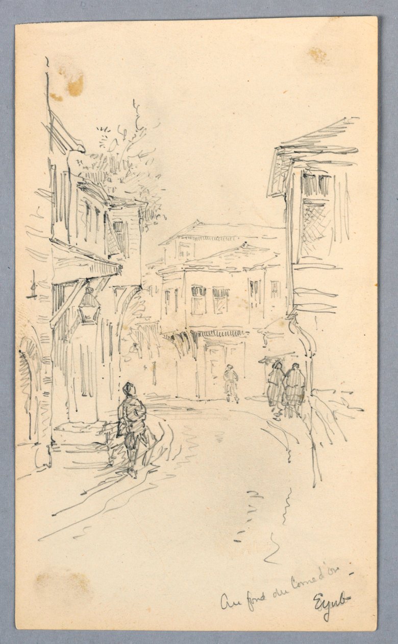 Gatescene av Arnold William Brunner