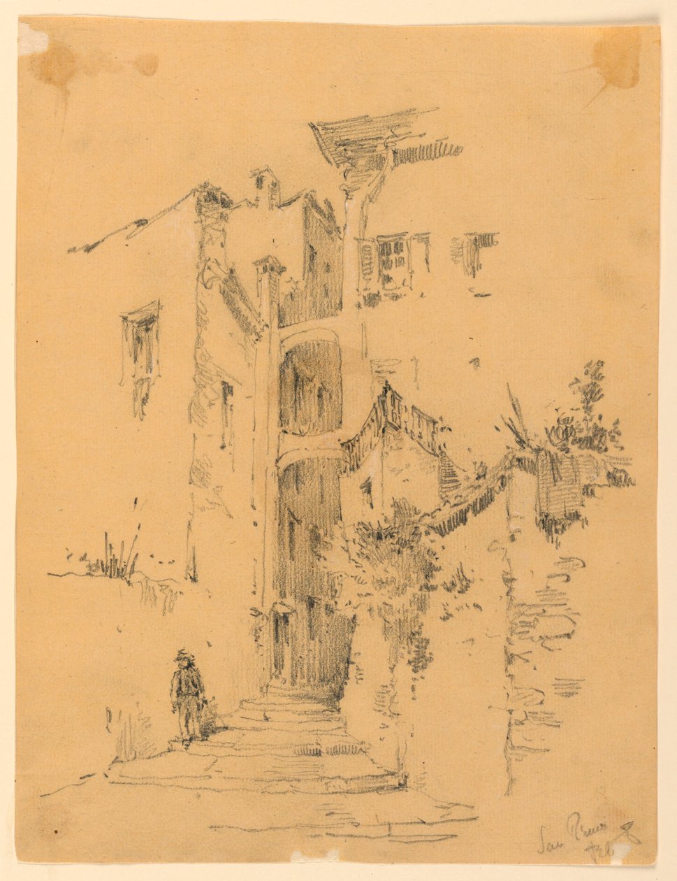 Gate i San Remo av Arnold William Brunner