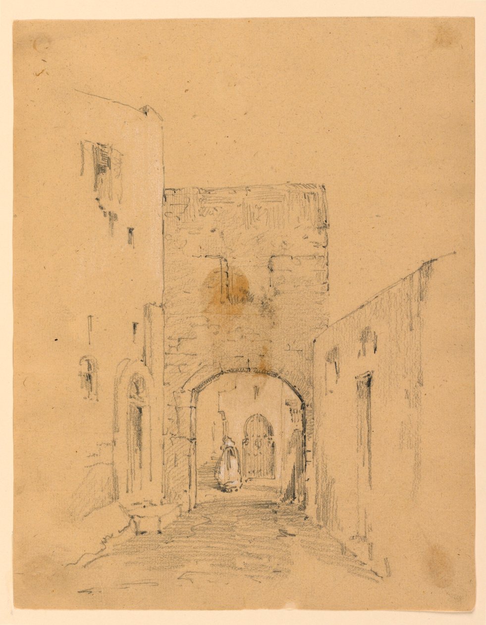 Gate i Tanger av Arnold William Brunner