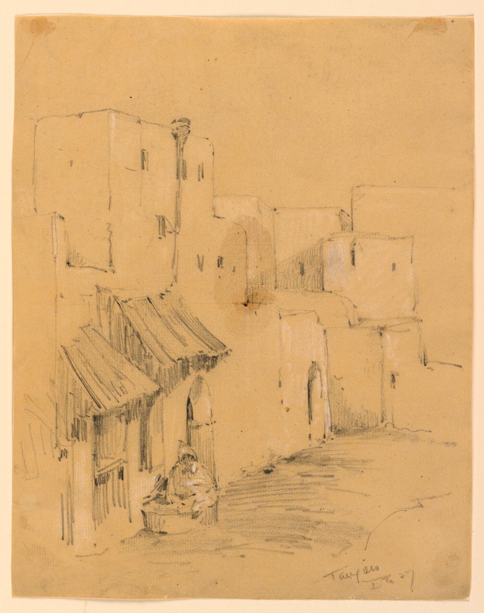 Gate i Tanger av Arnold William Brunner