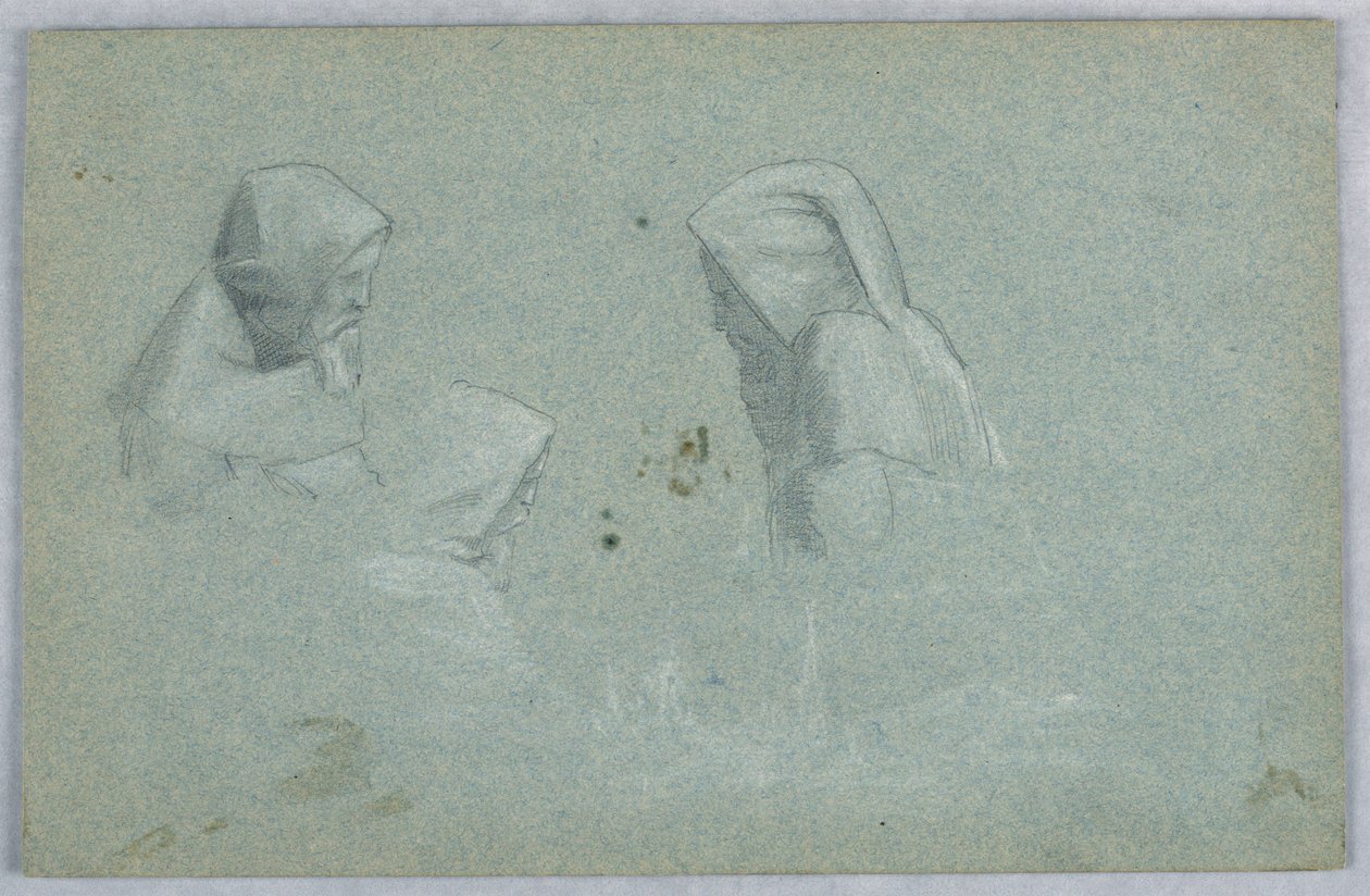 Tre studier av mennesket i en vane av Arnold William Brunner
