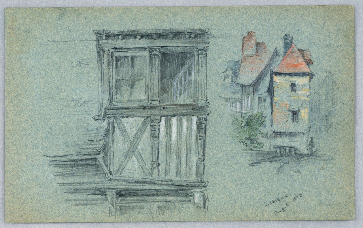 To skisser av Lisieux av Arnold William Brunner