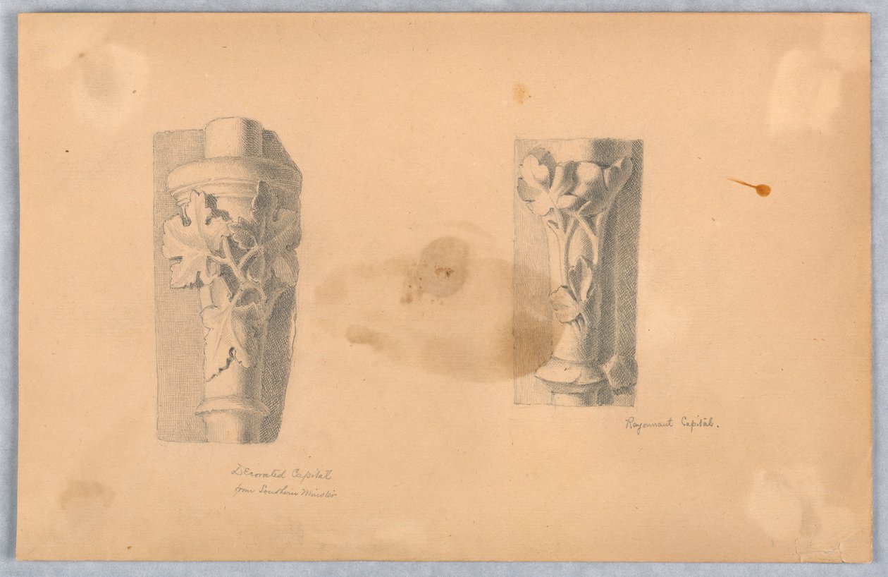 To studier av hovedsteder av Arnold William Brunner