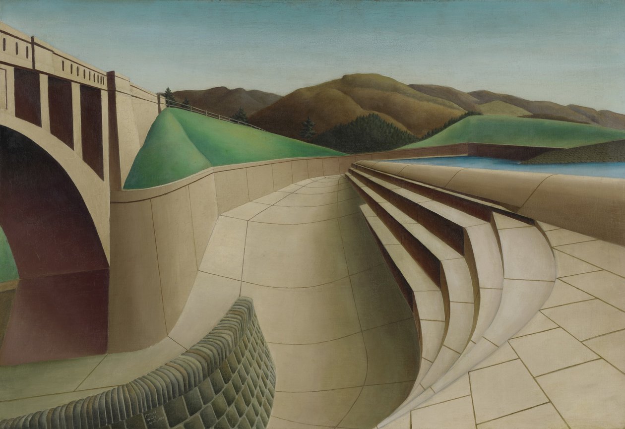 Amerikansk landskap, 1936 av Arnold Wiltz