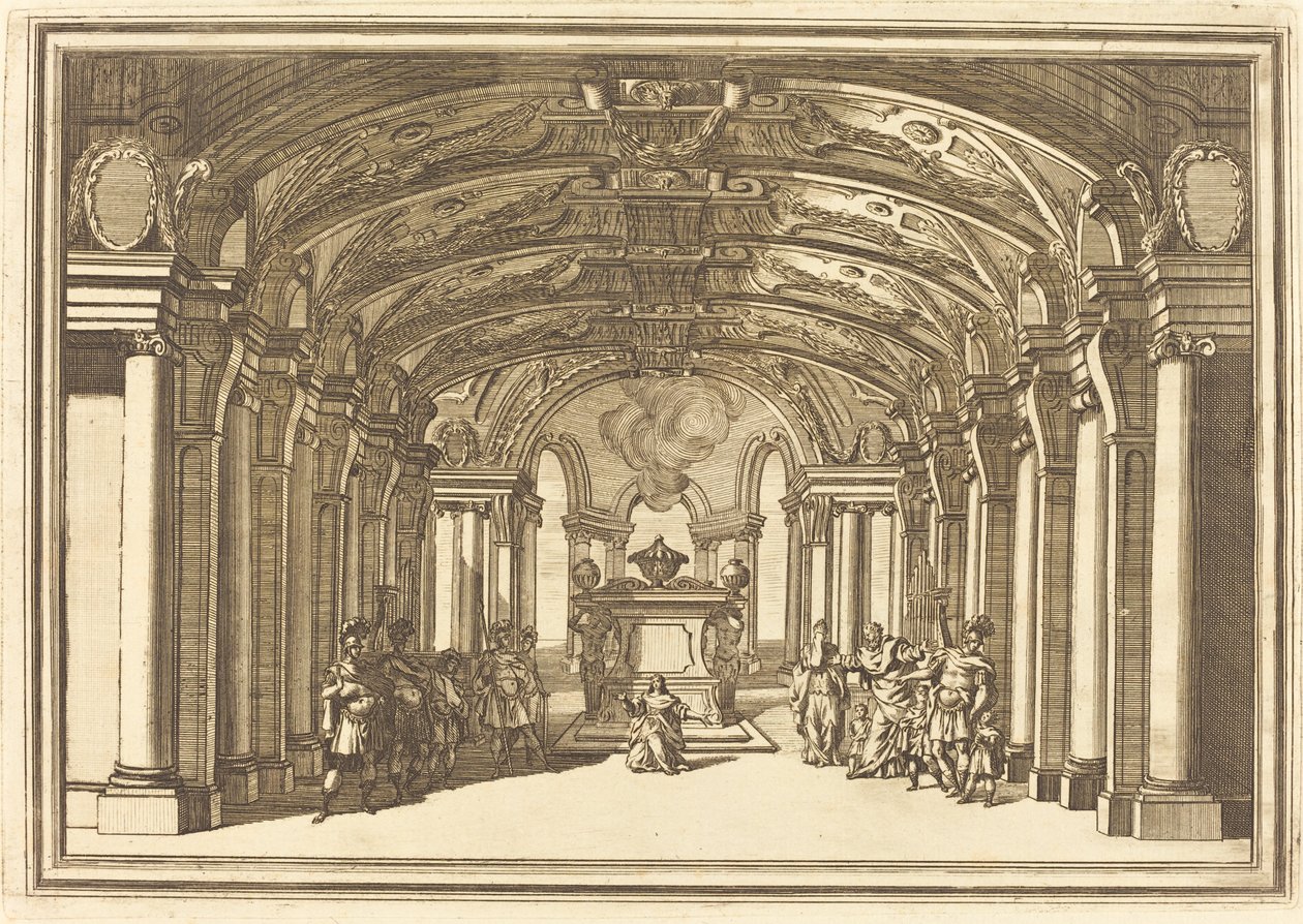 Grekeren i Troja: Plate 8 av Arnold von Westerhout