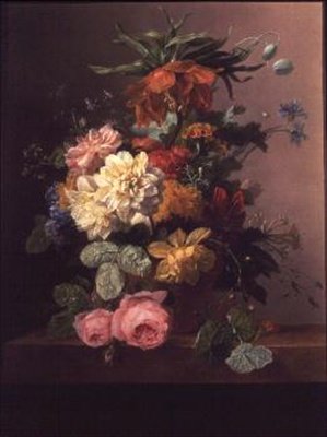 Stilleben av blomster (par til 63509) av Arnoldus Bloemers