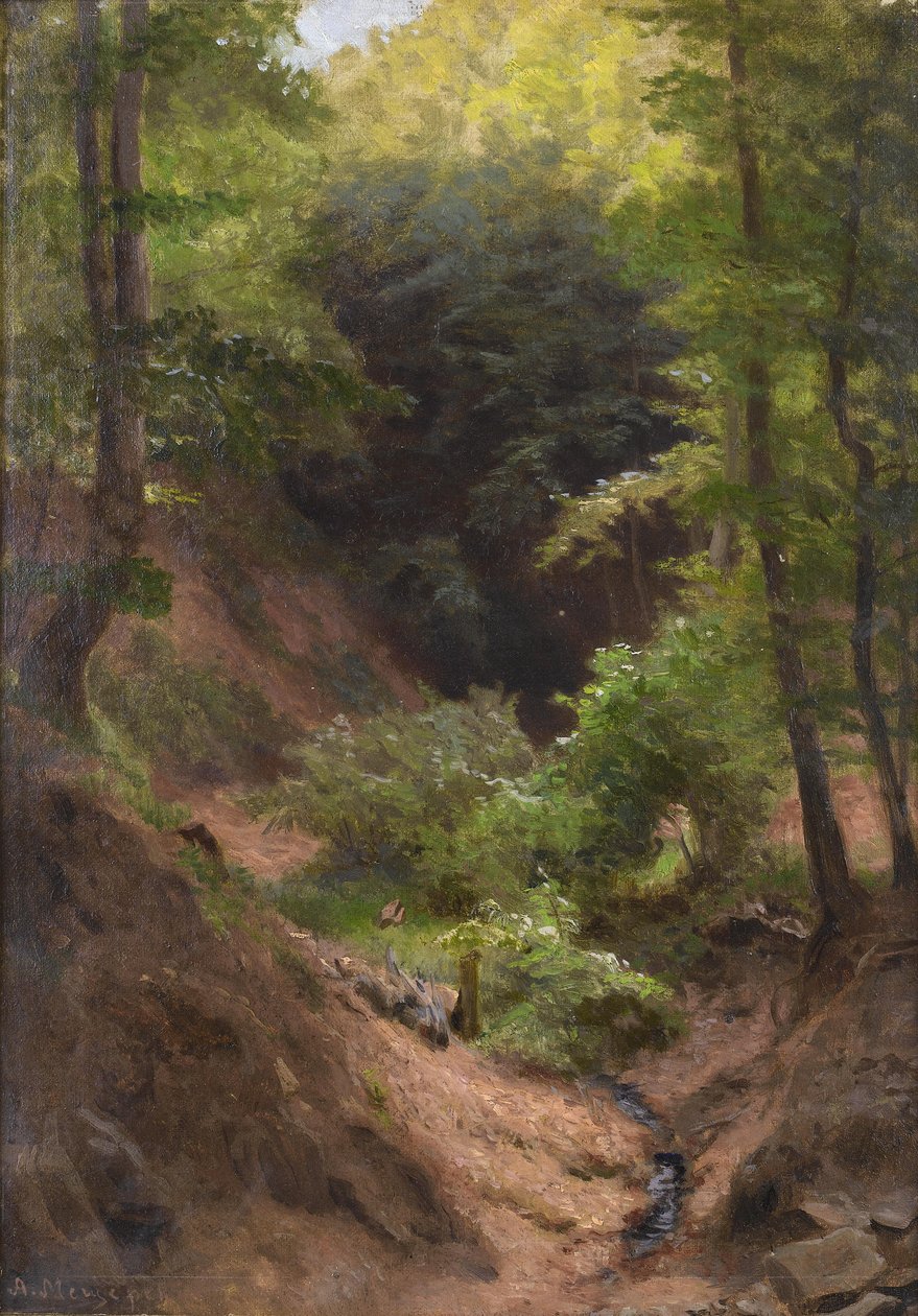 Roen i en glade av Arseniy Ivanovich Meshchersky