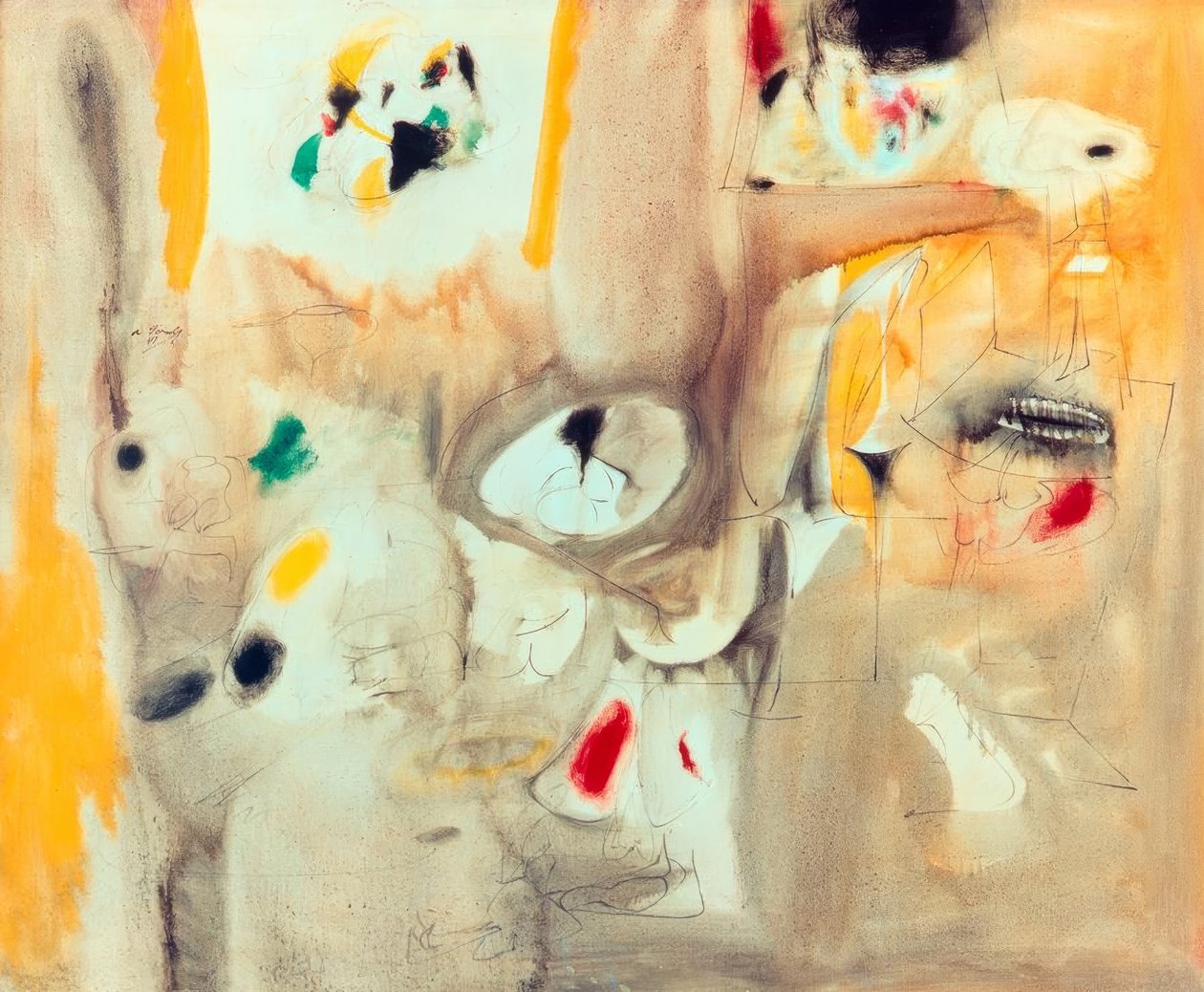 Lage kalenderen av Arshile Gorky
