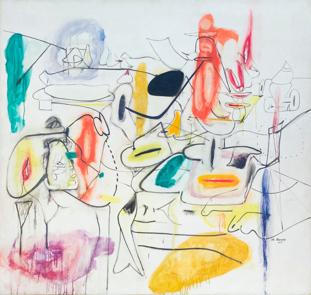 Uten navn av Arshile Gorky