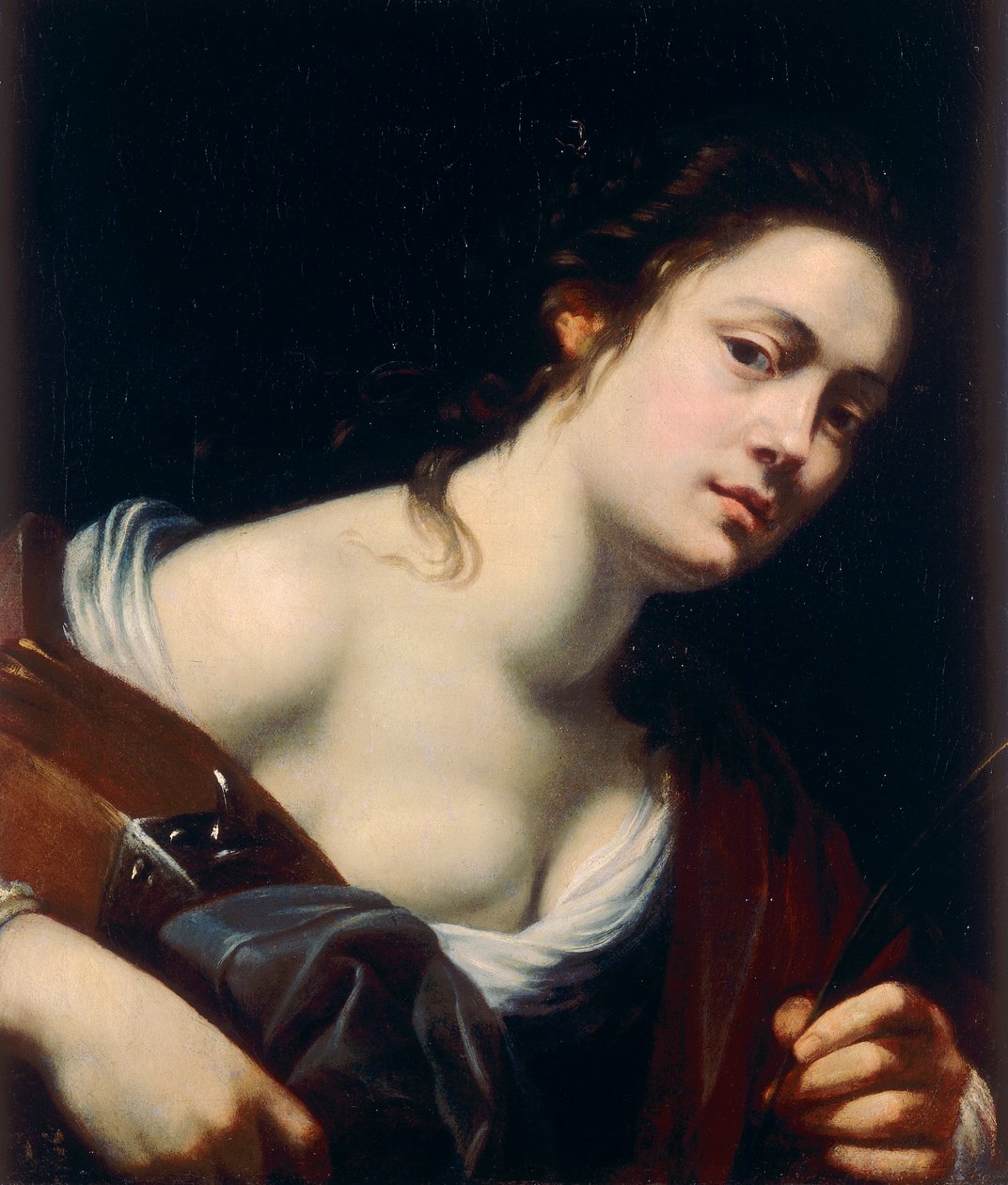 St. Catherine av Artemisia Gentileschi
