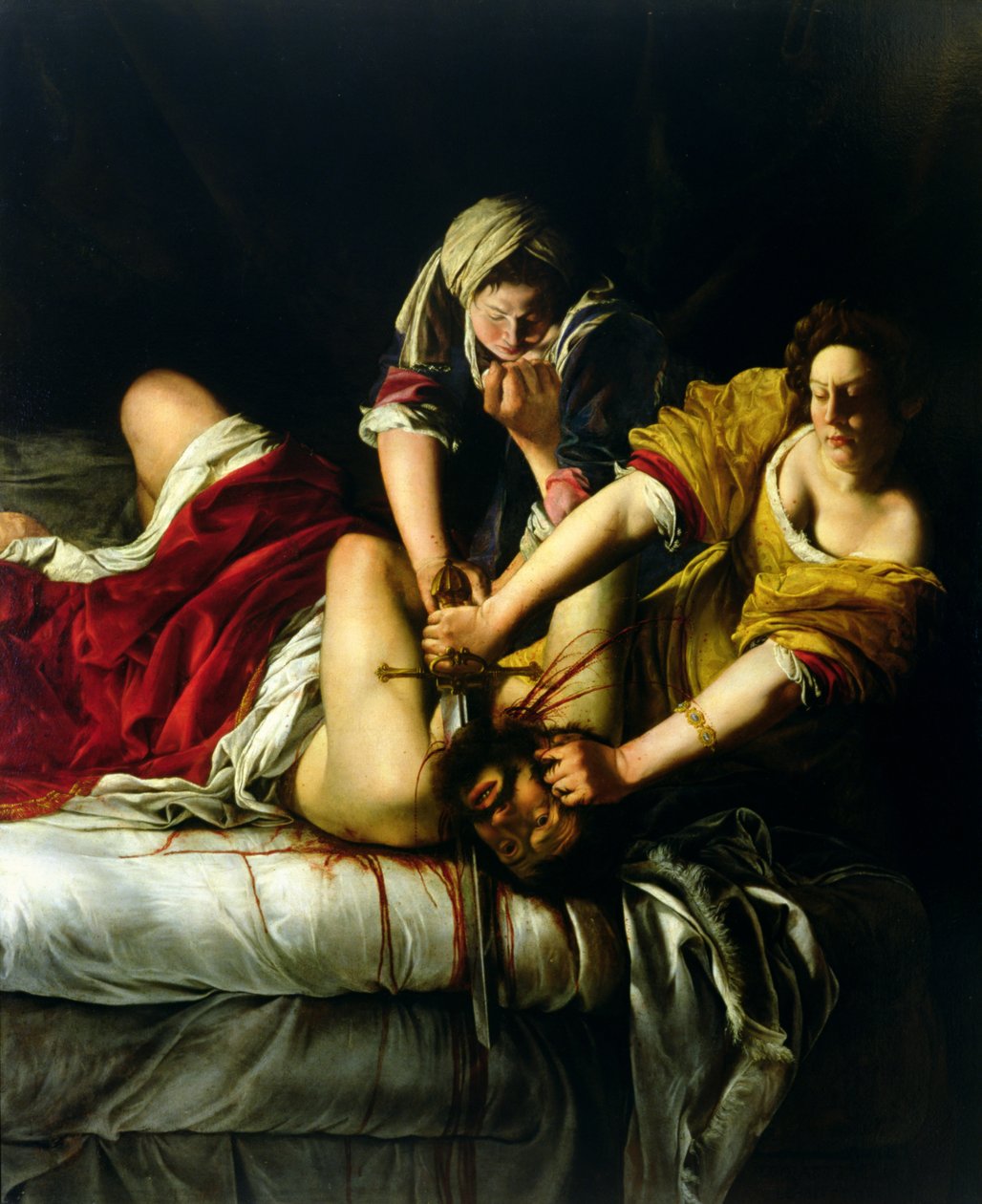 Judith og Holofernes av Artemisia Gentileschi