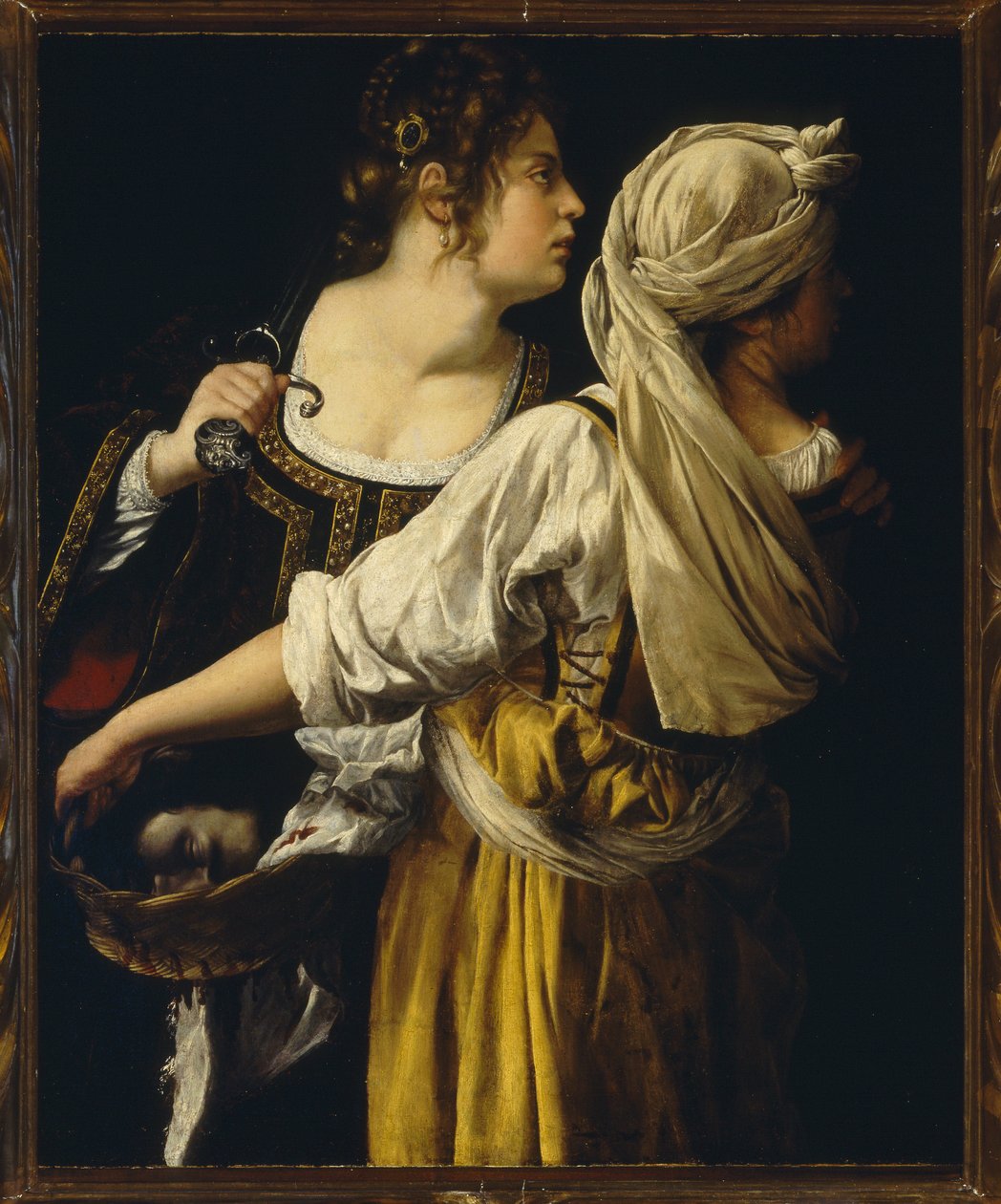 Judith og hodet til Holofernes, ca. 1615 (olje på lerret) av Artemisia Gentileschi