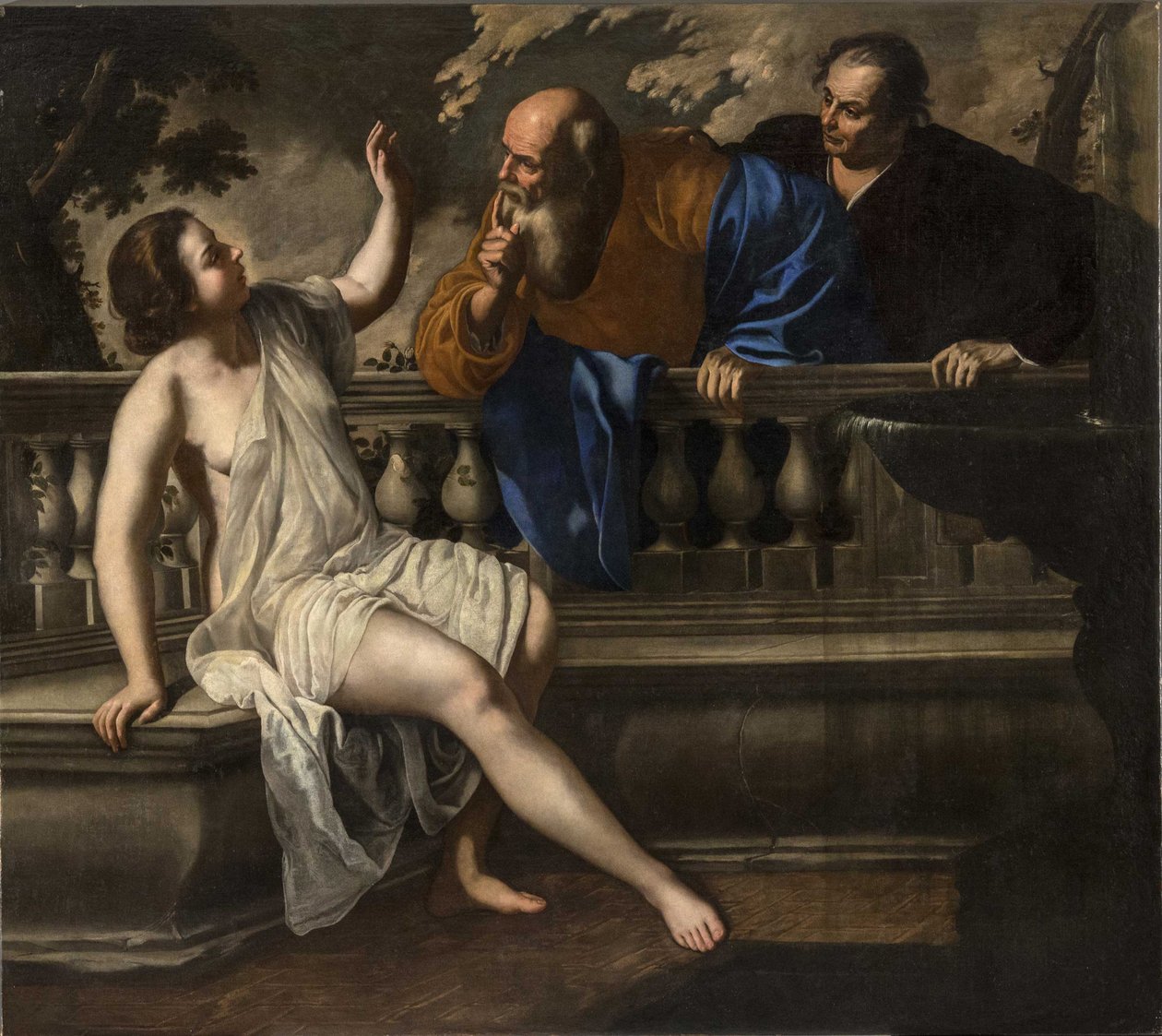 Susanna og de eldste, 1652. av Artemisia Gentileschi