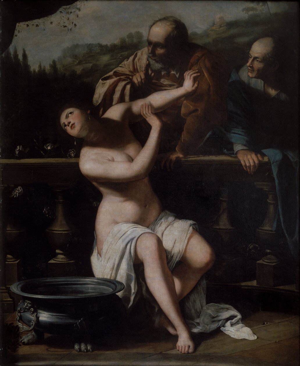 Susanna og de eldste av Artemisia Gentileschi