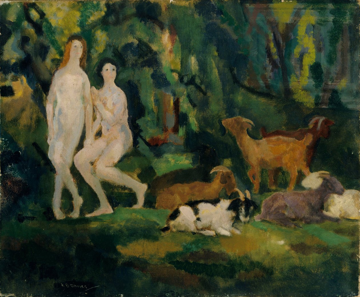 Duggdråper av Arthur Bowen Davies