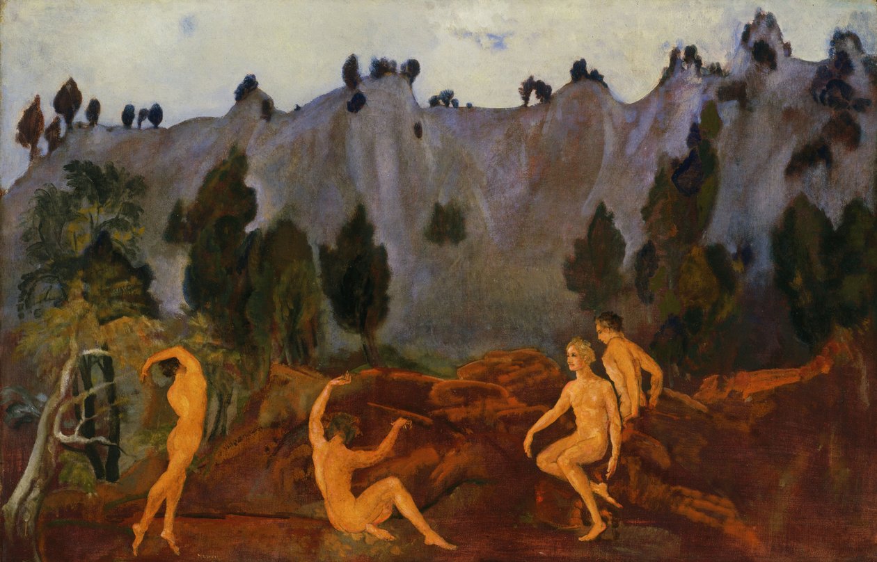 Orestes nøling av Arthur Bowen Davies
