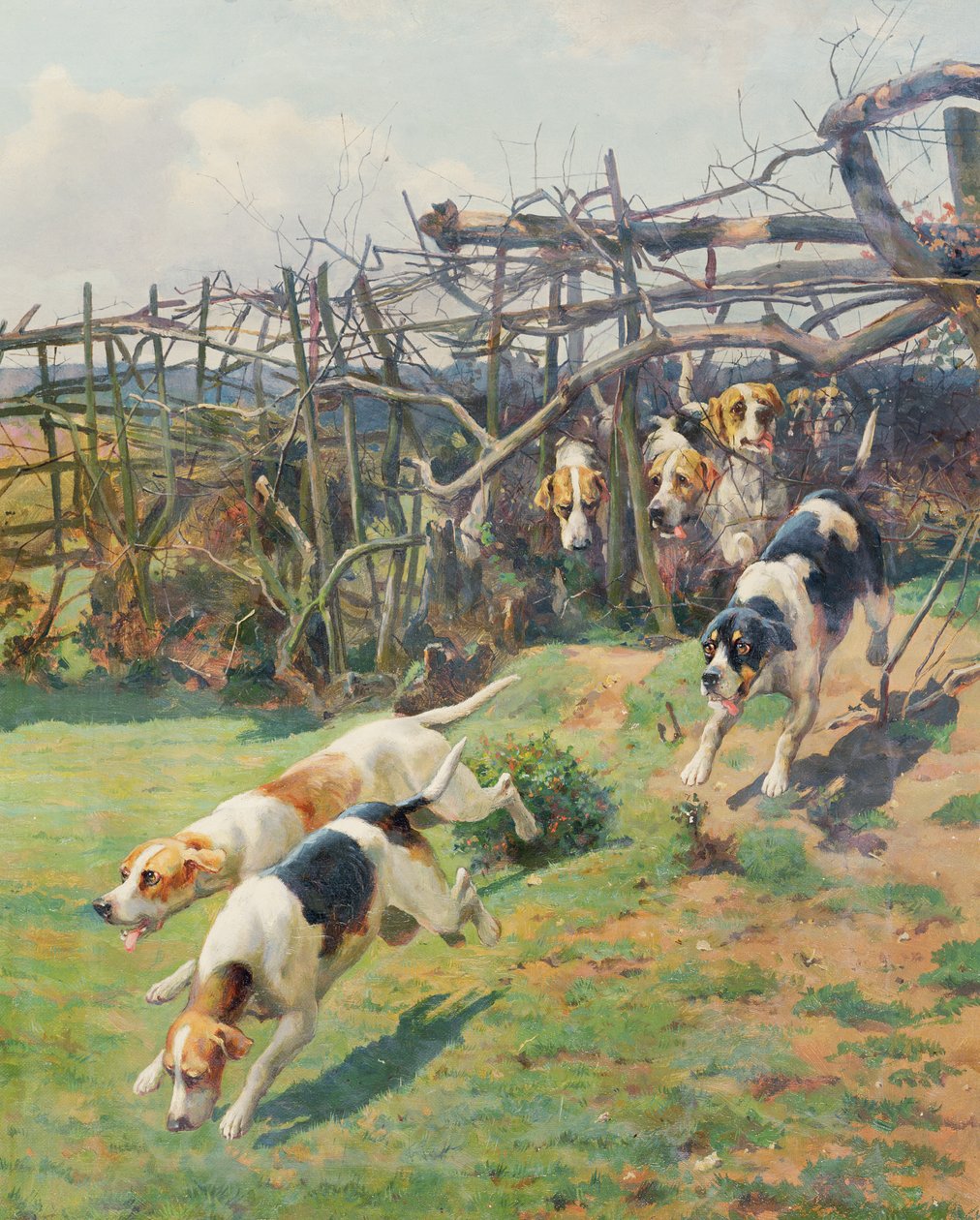 Gjennom gjerdet av Arthur Charles Dodd