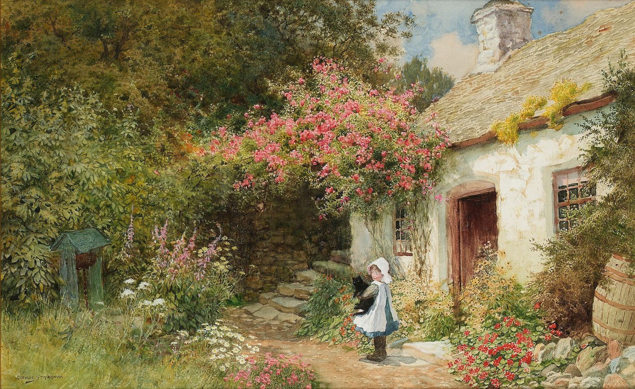 På Llanfair av Arthur Claude Strachan