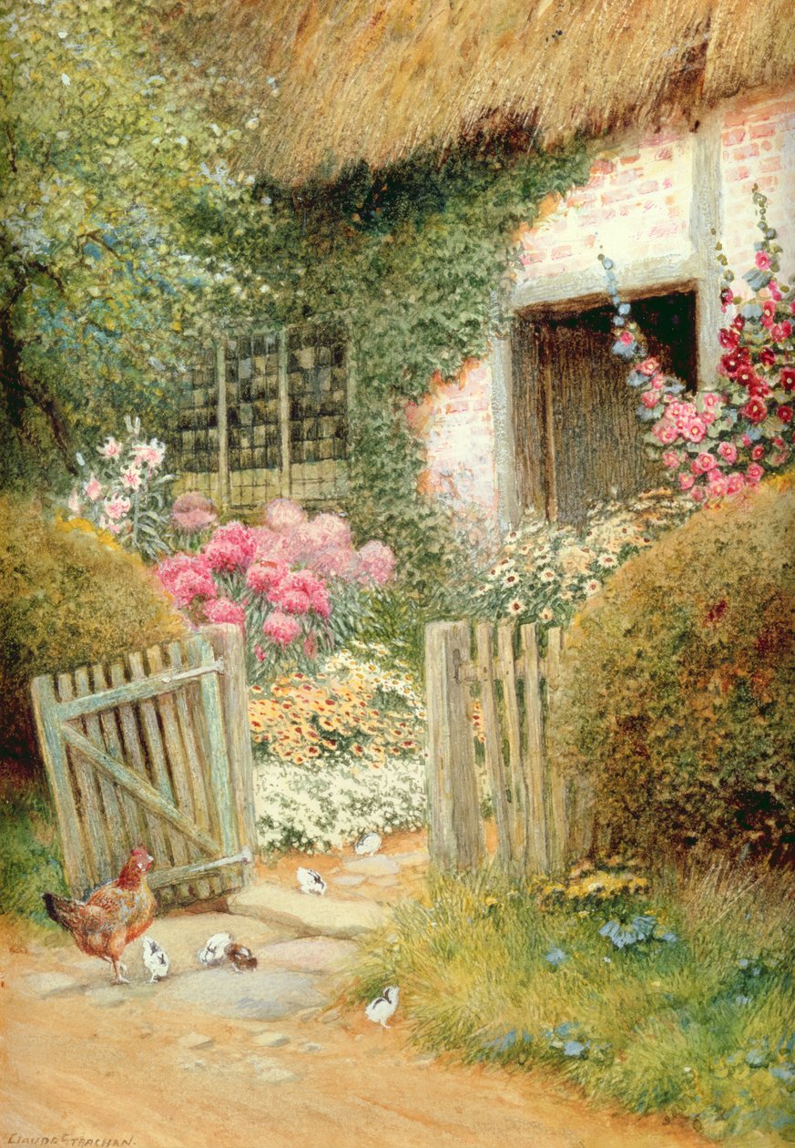 De besøkende av Arthur Claude Strachan