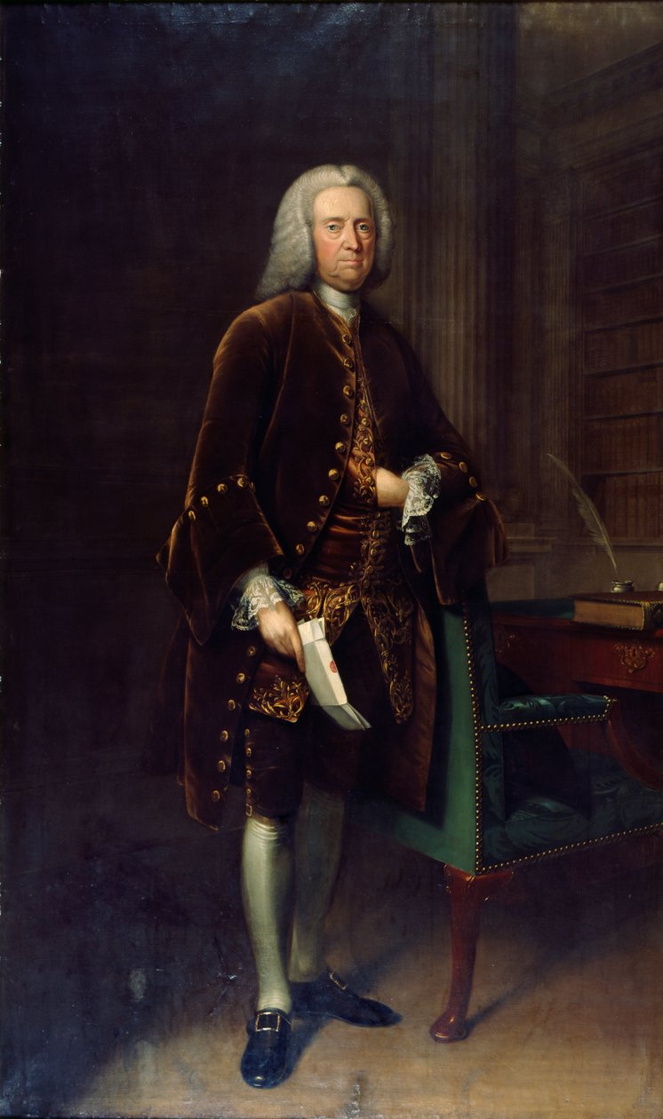 Nicholas Fazackerley av Arthur Devis