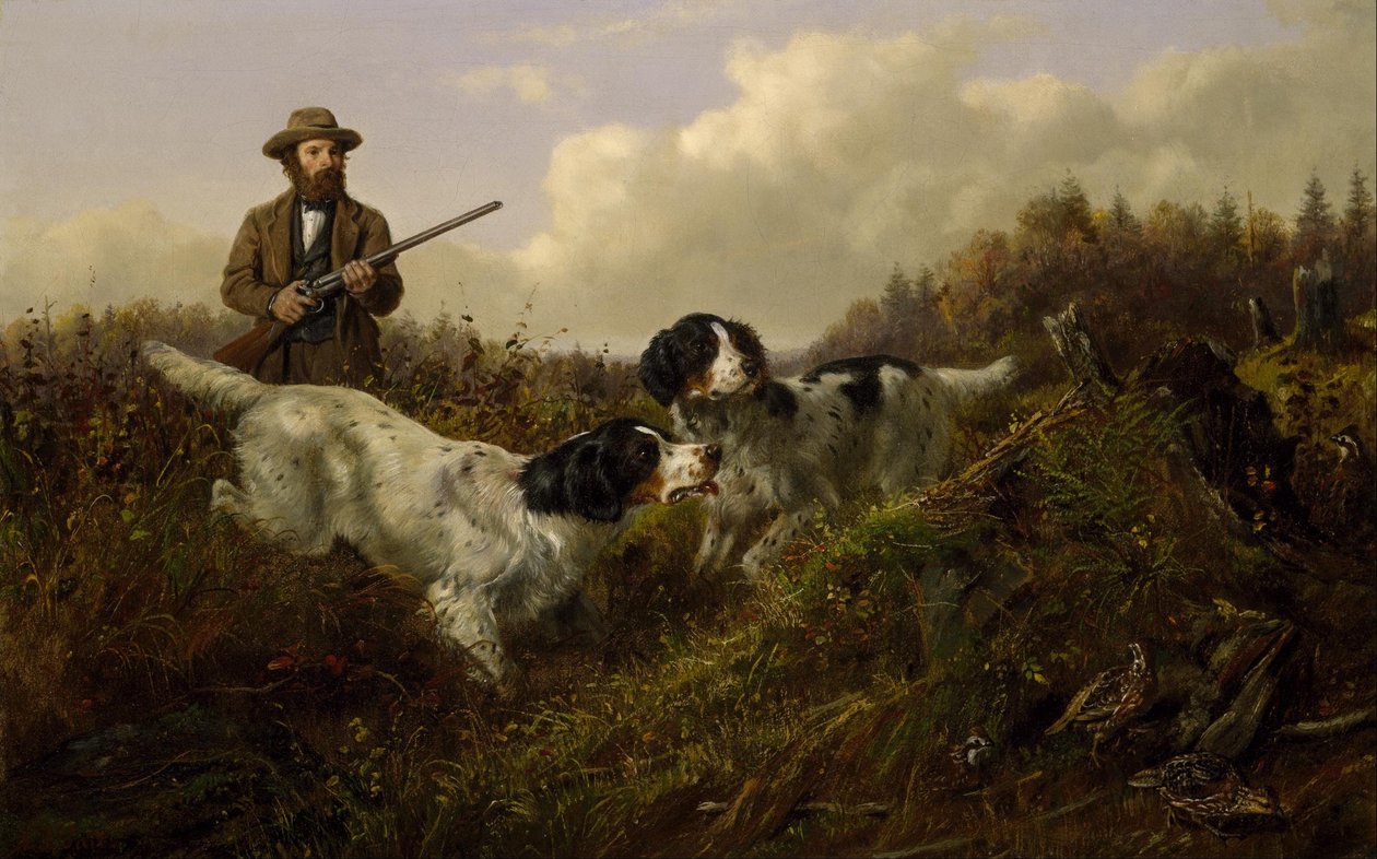 Flushing Grouse, Long Lake, Hamilton County, New York av Arthur Fitzwilliam Tait
