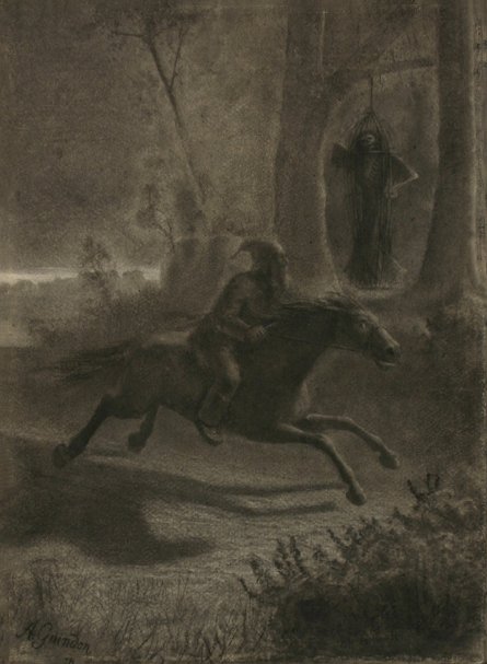 La Corriveau av Arthur Guindon