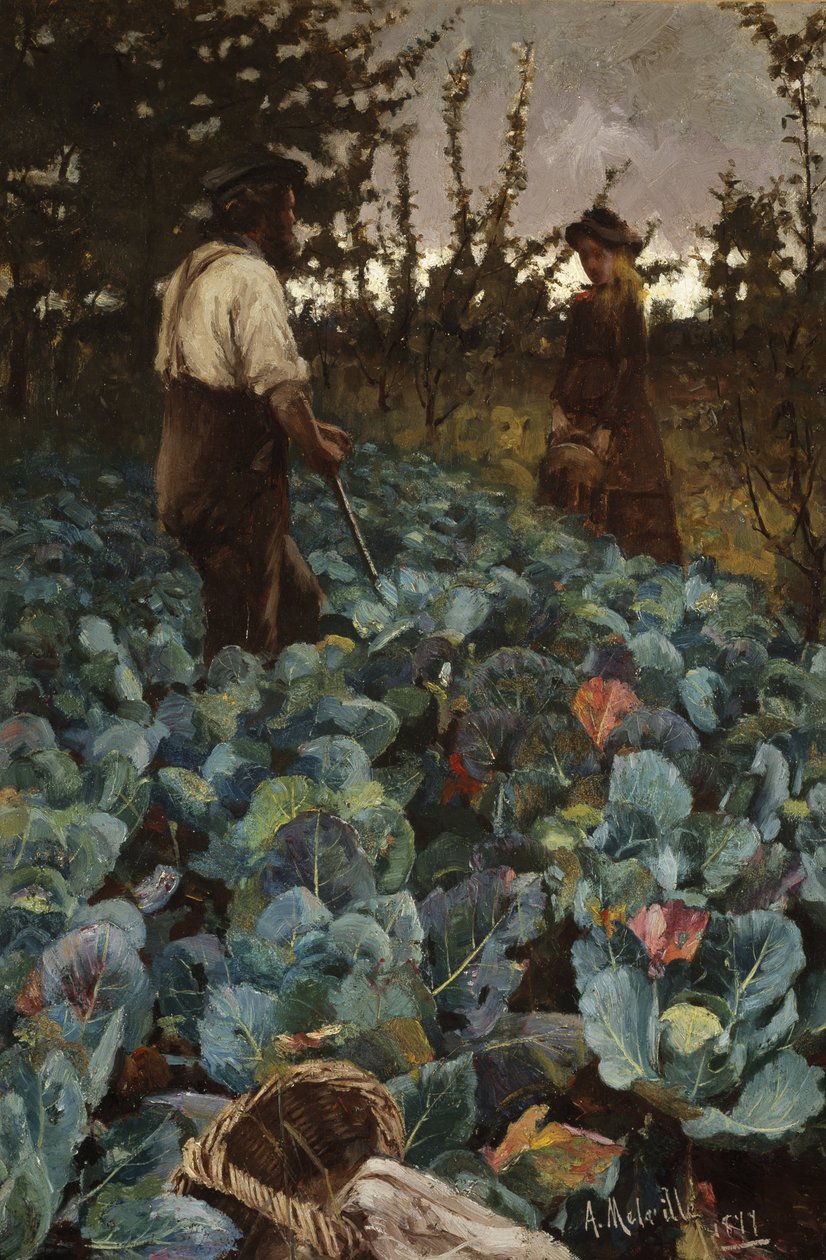 En kålhage av Arthur Melville