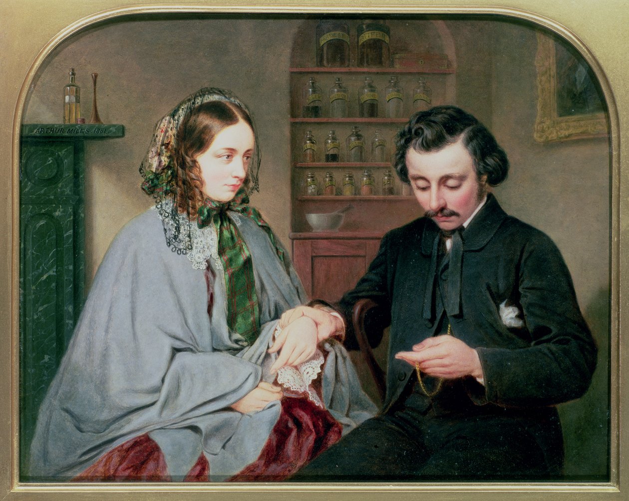 The Doctor, ca. 1860 av Arthur Miles