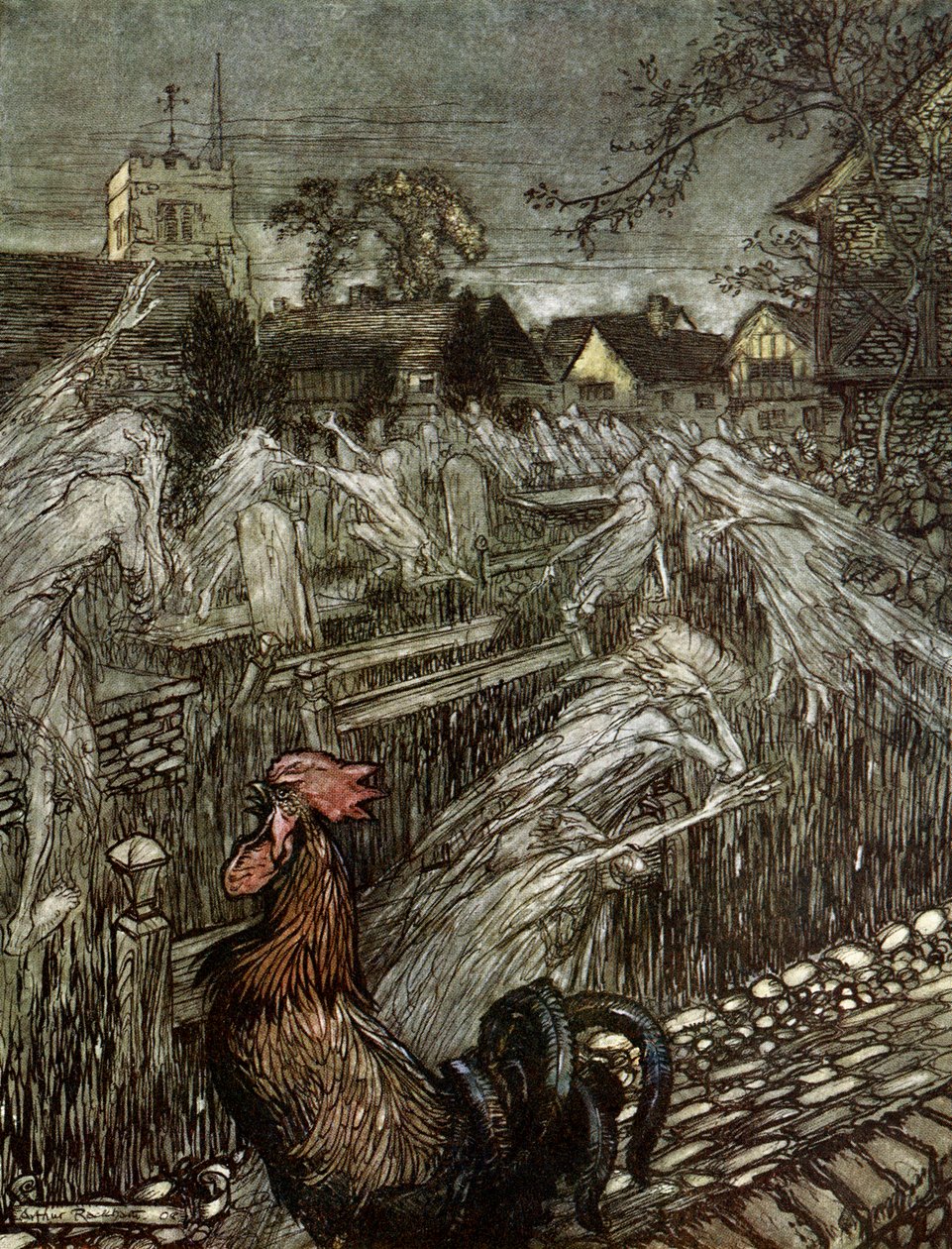En midtsommernatts drøm av Arthur Rackham