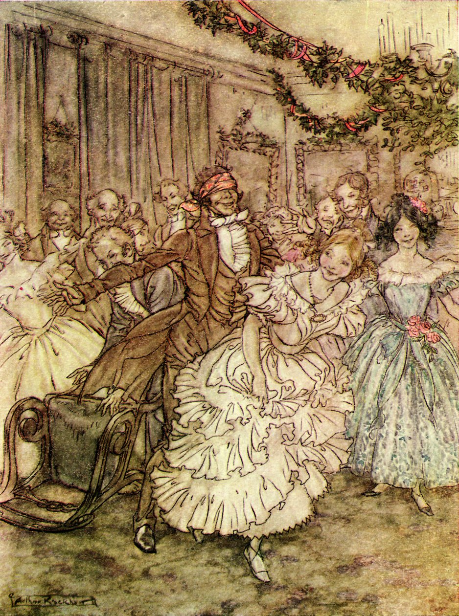 Charles Dickens s A Christmas Carol av Arthur Rackham