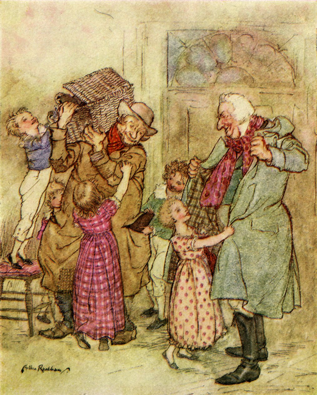 Charles Dickens s A Christmas Carol av Arthur Rackham