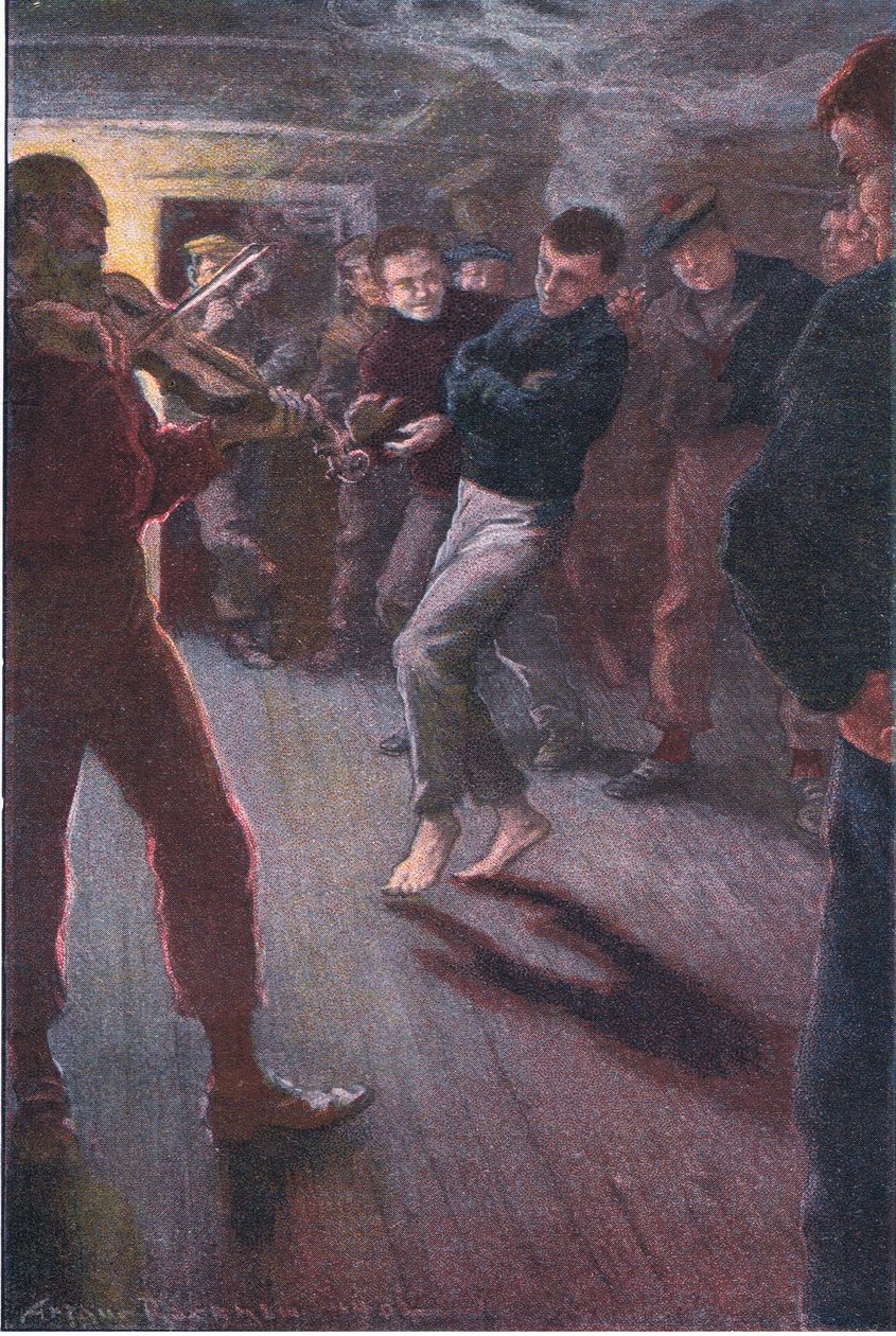 Gutten kunne danse fiskerens pilk av Arthur Rackham