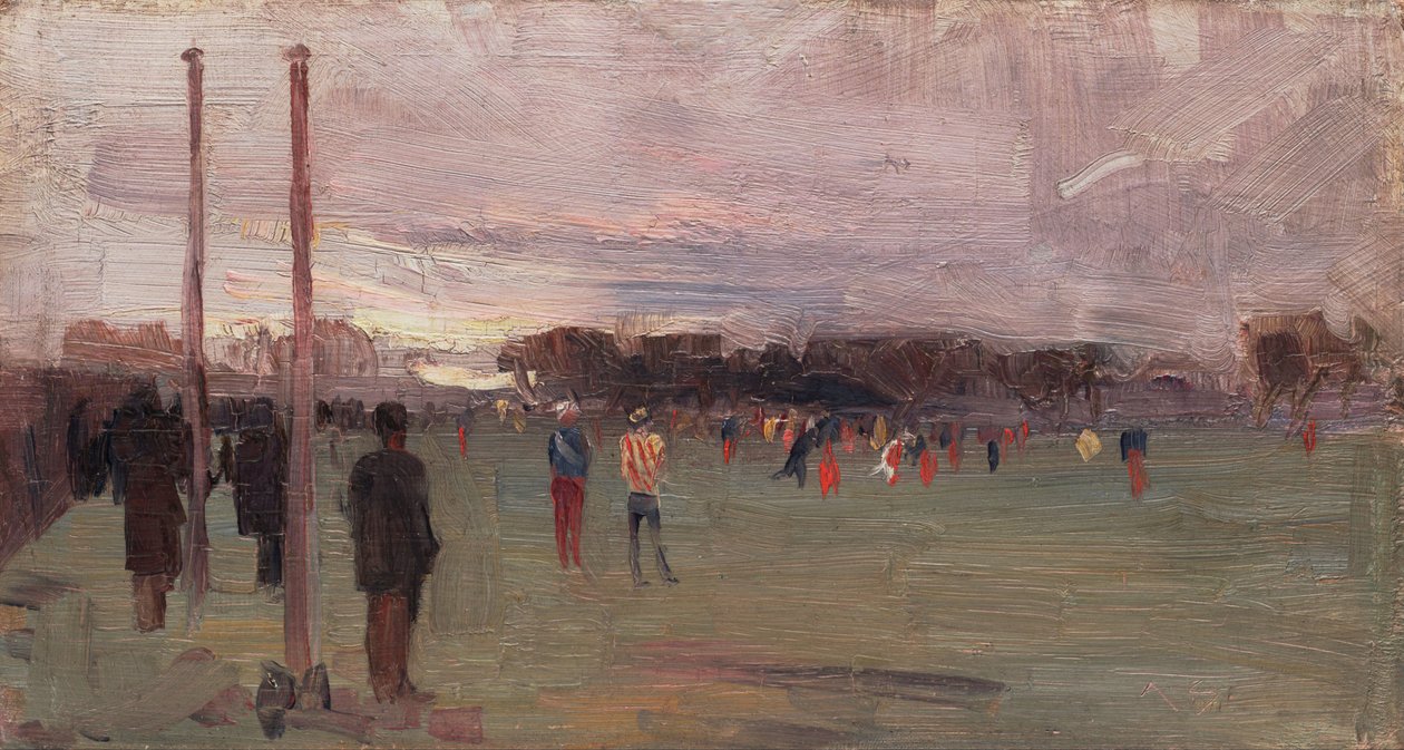 Det nasjonale spillet av Arthur Streeton