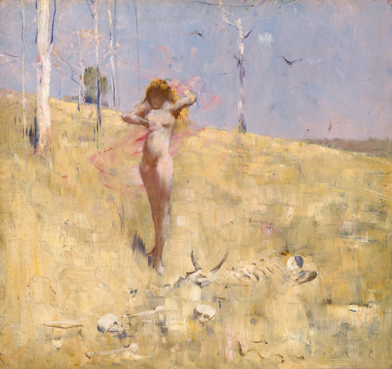 Tørkenes ånd av Arthur Streeton