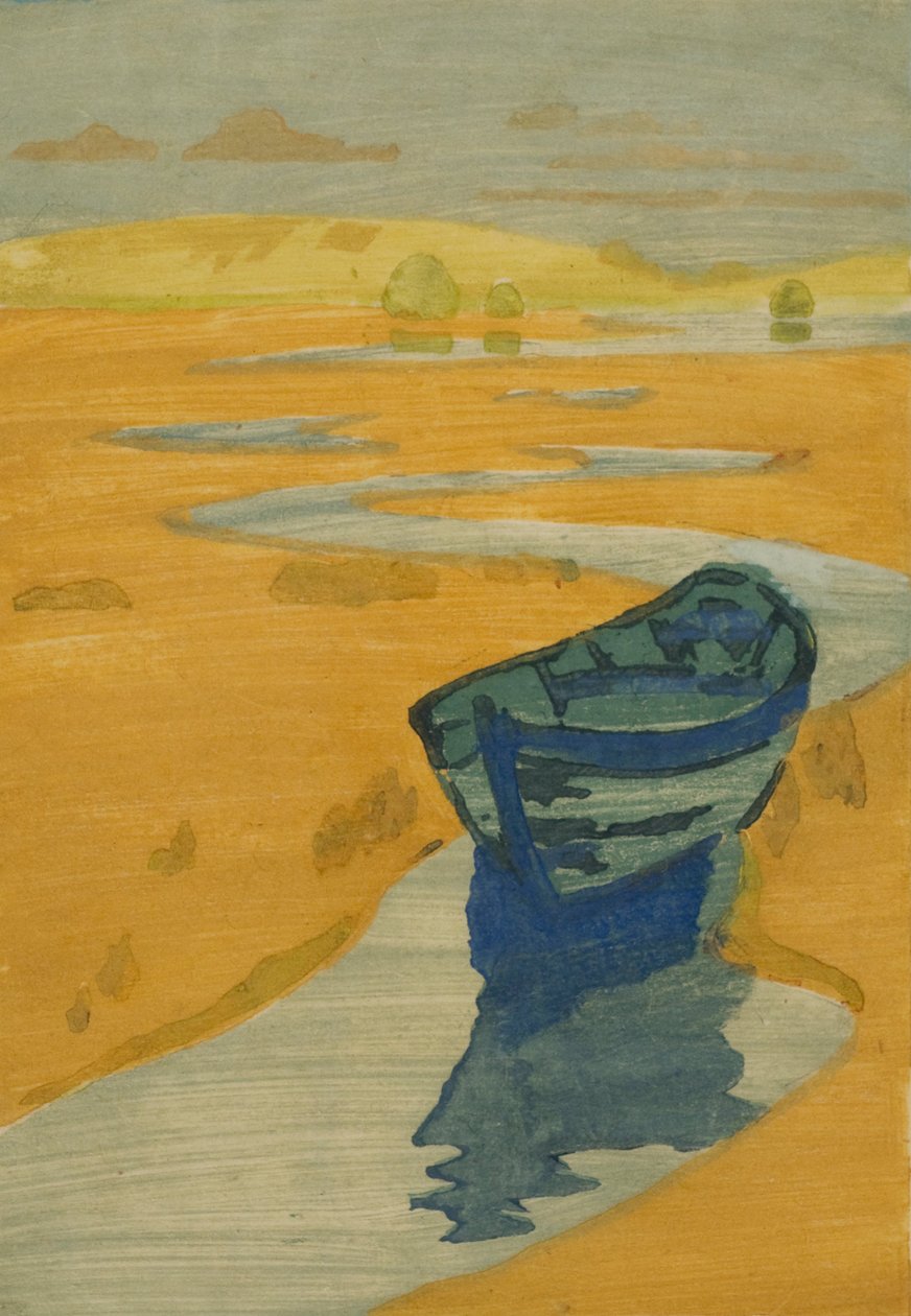 The Derelict (The Lost Boat) av Arthur Wesley Dow
