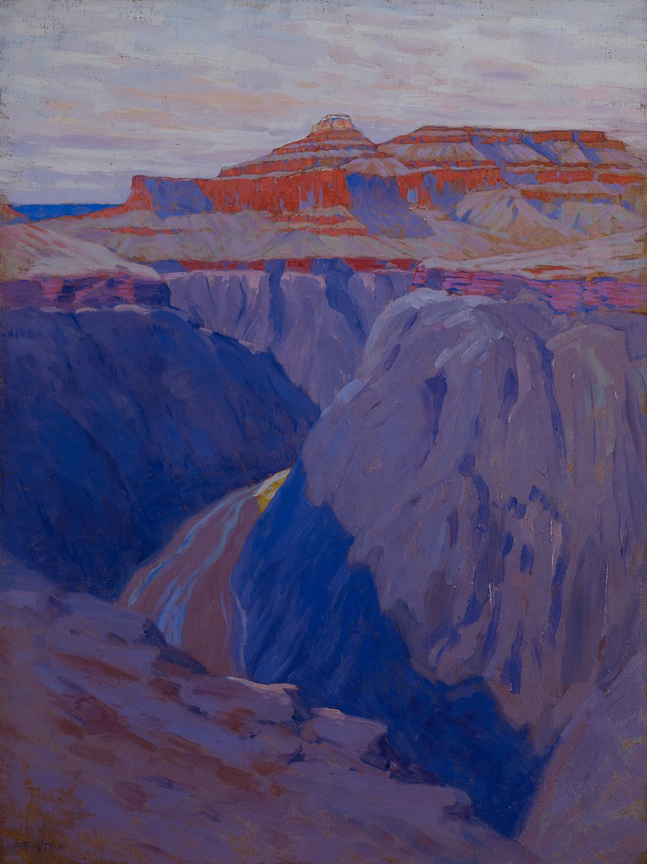 Ødeleggeren, ca. 1911-13 av Arthur Wesley Dow