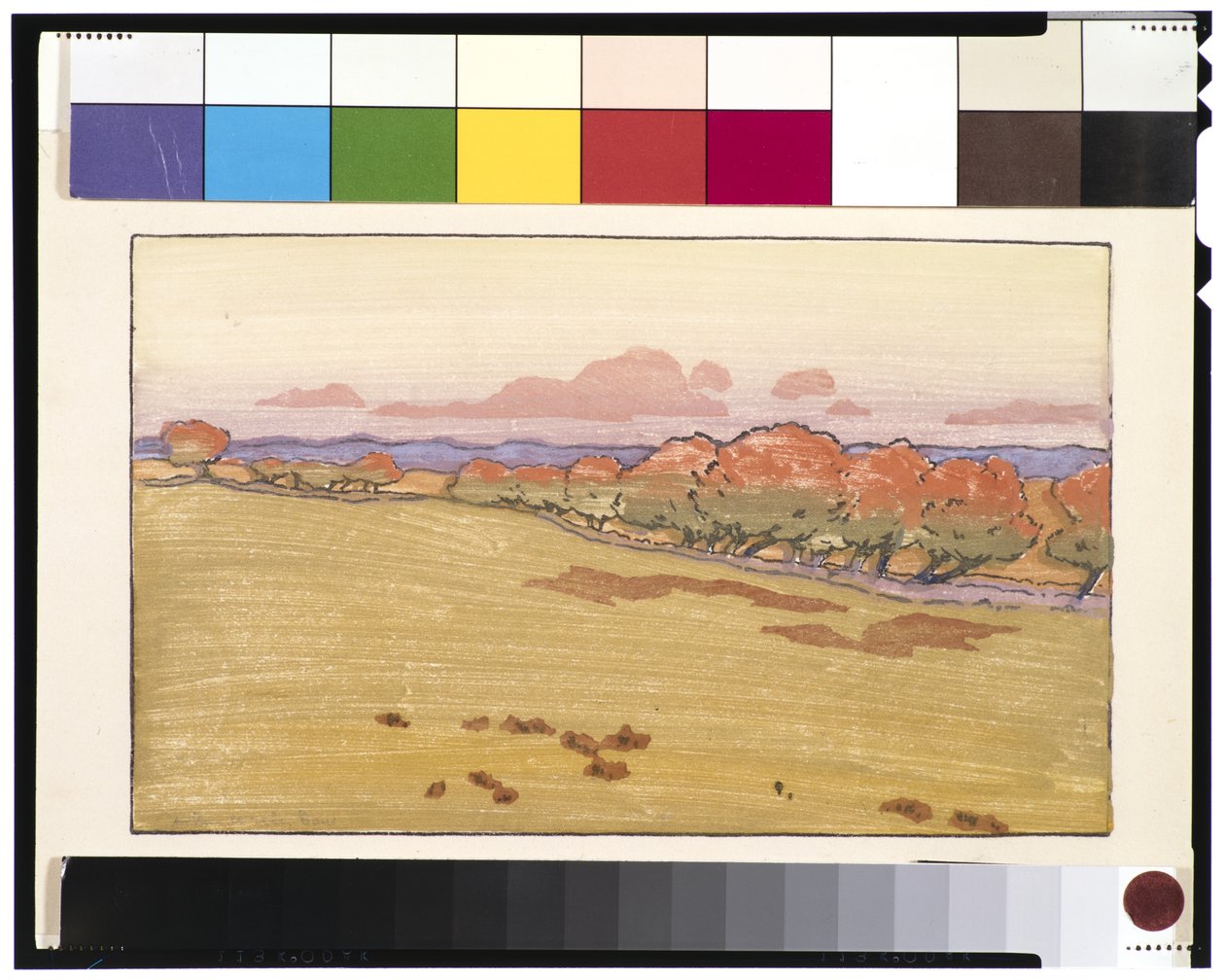 Piljer i blomst av Arthur Wesley Dow
