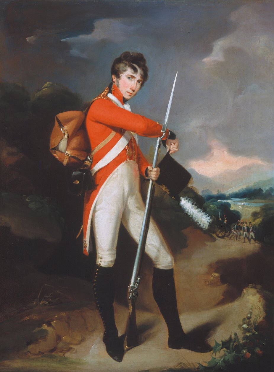 Grenader av et frivillig regiment, ca. 1805 av Arthur Devis