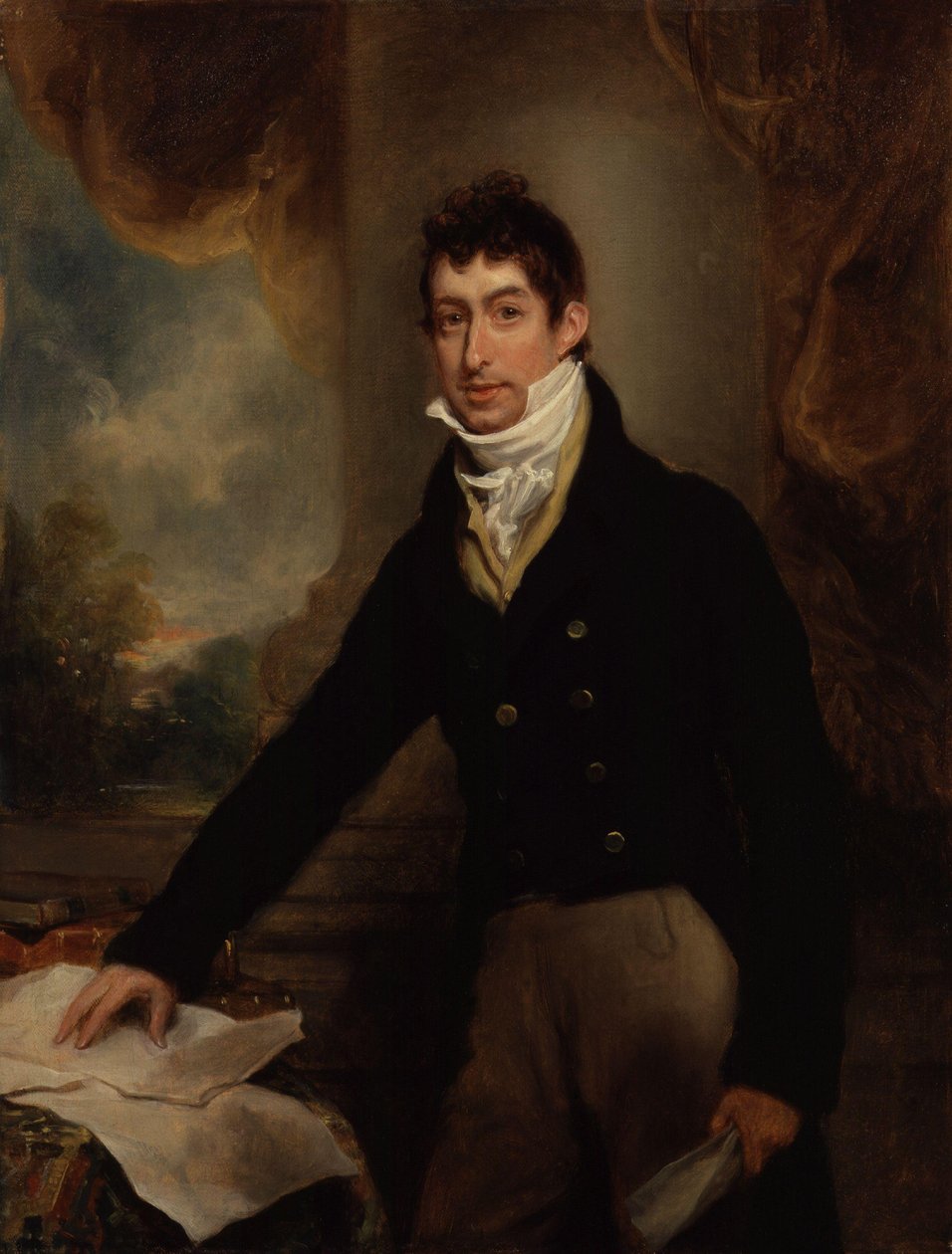 Gwyllym Lloyd Wardle av Arthur Devis