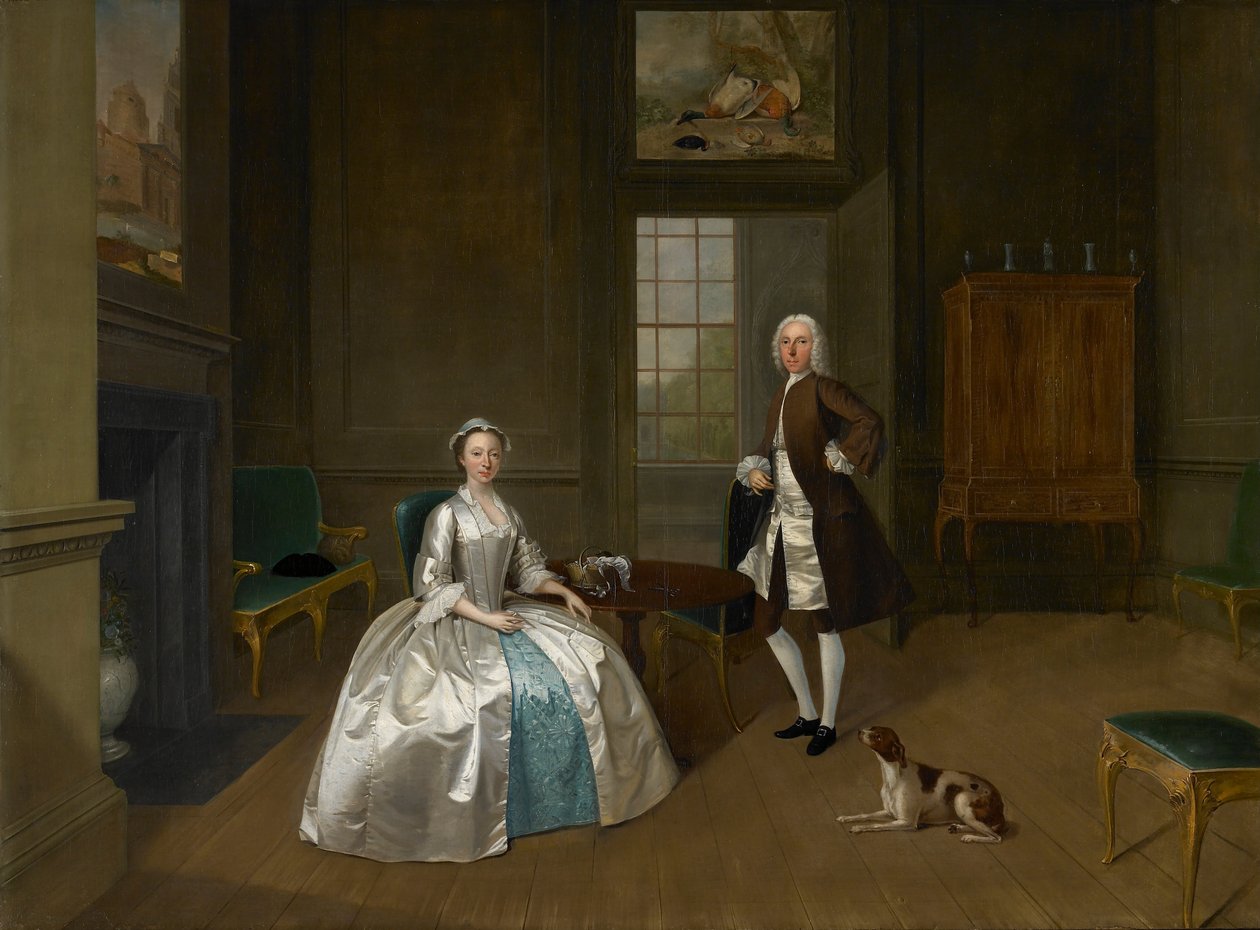 Mr og Mrs Atherton av Arthur Devis