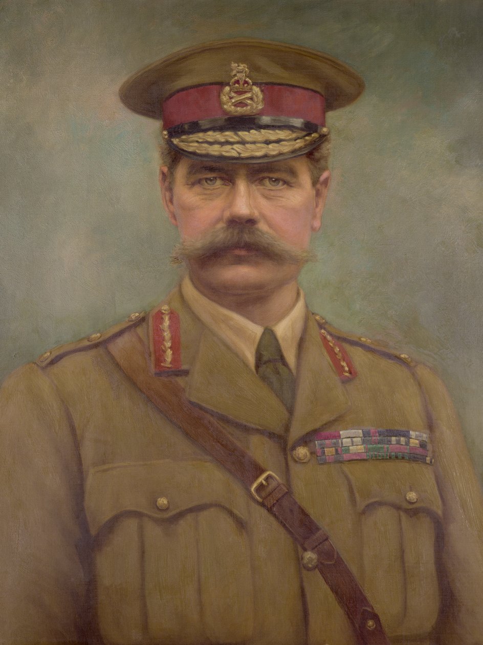 Portrett av Lord Kitchener, 1915 av Arthur Alfred Davis