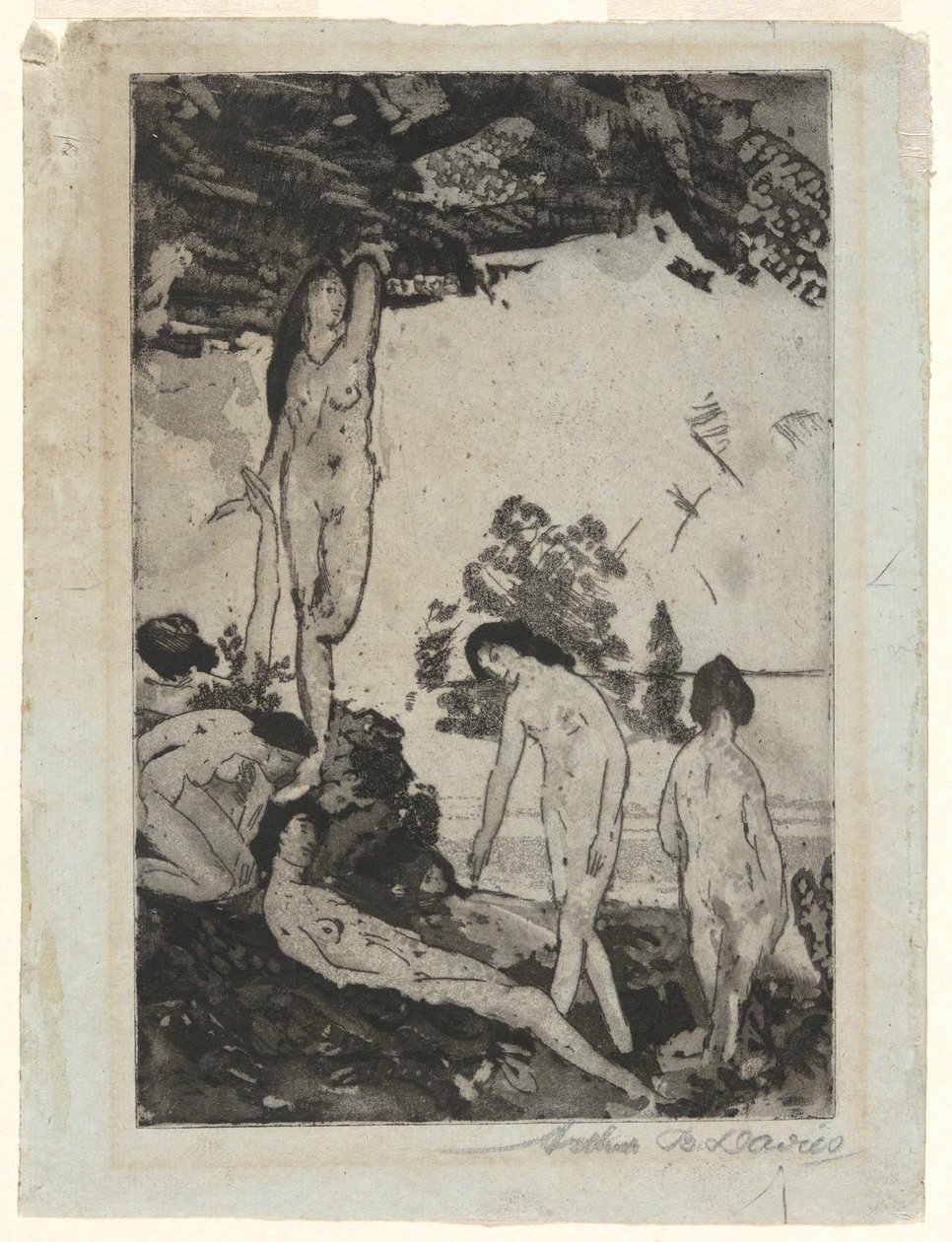 Ved sjøen av Arthur B. Davies