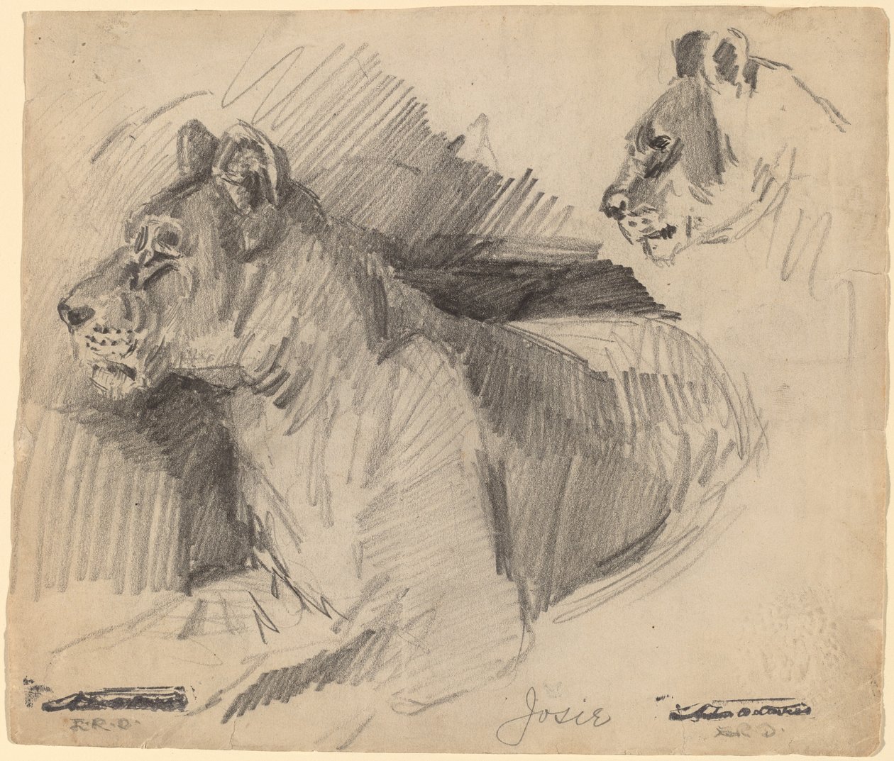 Josie av Arthur B. Davies