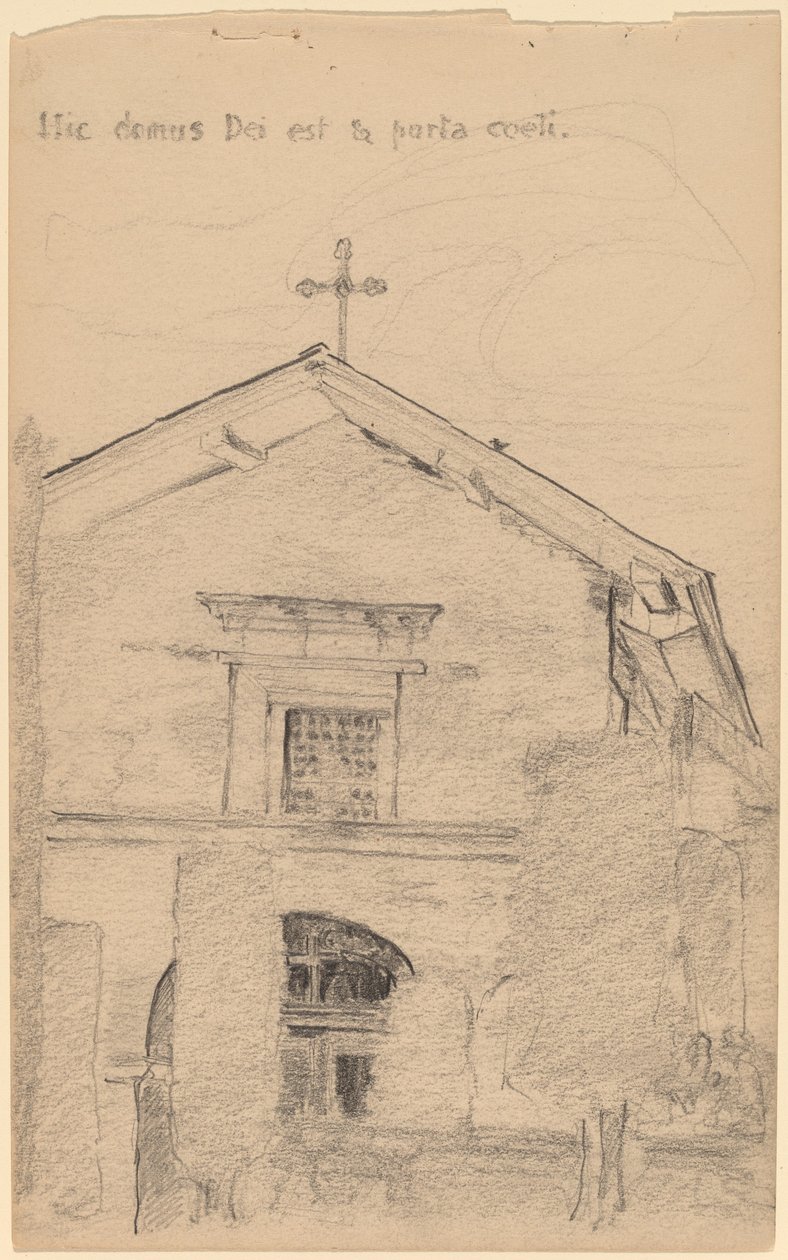 Mission Dolores, San Francisco av Arthur B. Davies